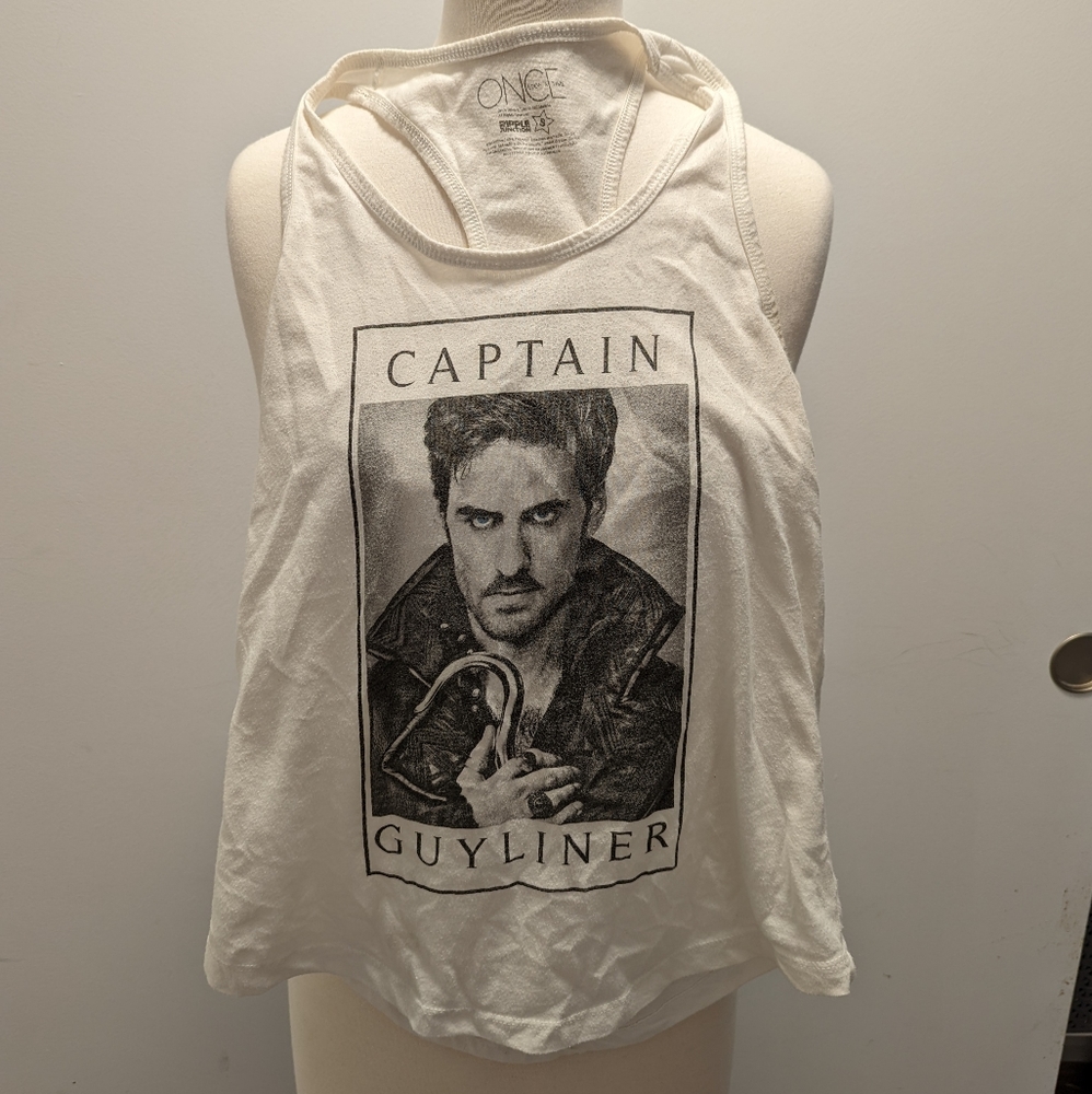 Captain Hook Once apon a Time Tank top
